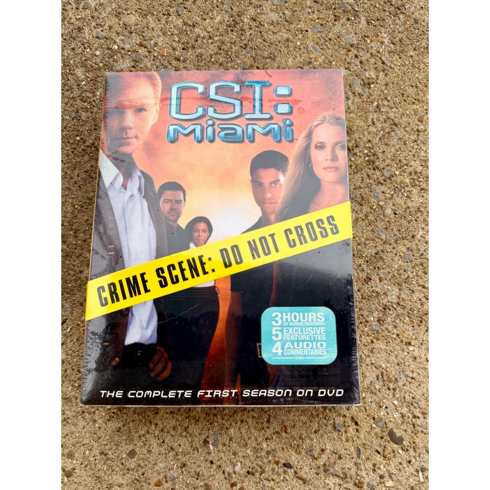 CSI Miami The Complete First Season DVD 7-Disc Box Set New Sealed 87966